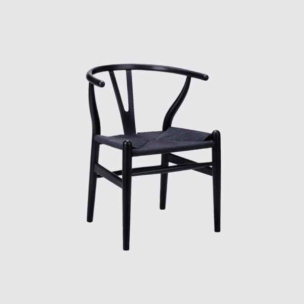 Krzesło WISCHBONE Black